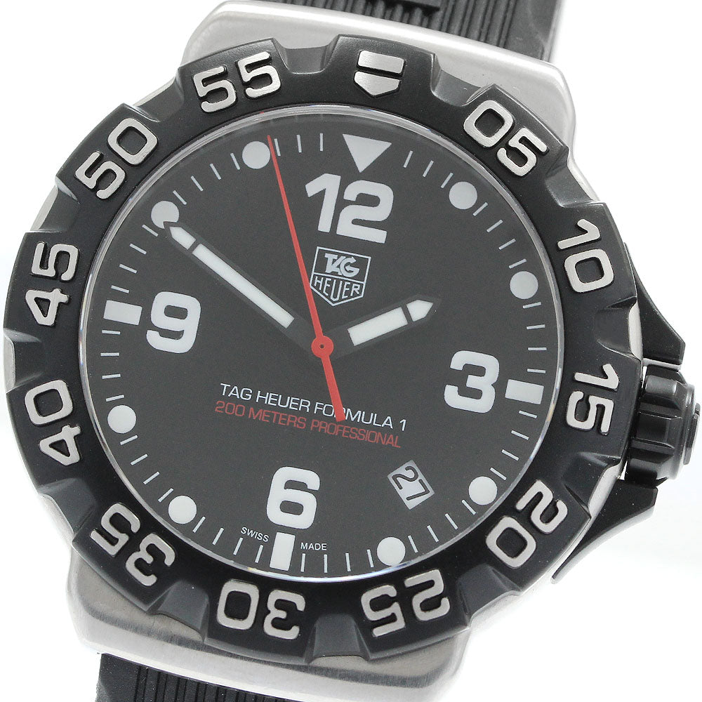 TAG HEUER Formula 1 WAH1110-0 Date black Dial Quartz Men's Watch_945809