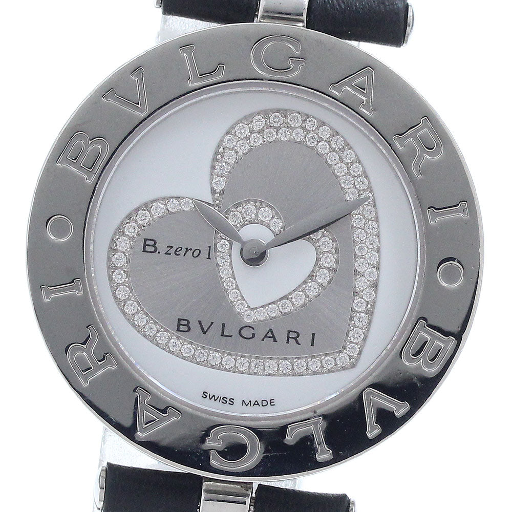 BVLGARI B.zero1 double heart BZ30S Diamond Silver Dial Quartz Ladies_945862