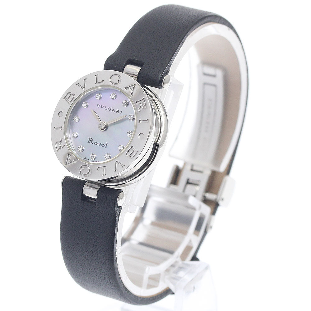 BVLGARI B-zero1 BZ22S Shell dial Blue shell Dial Quartz Ladies Watch_945863