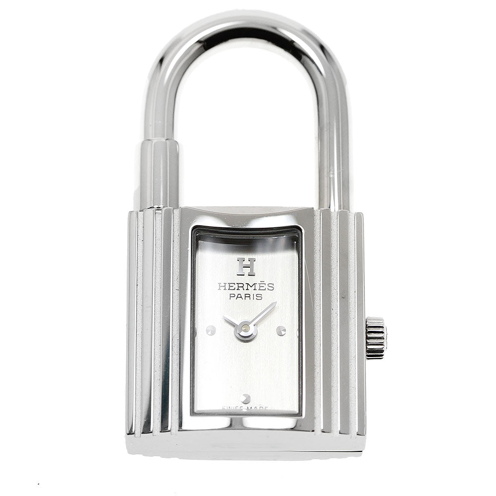 HERMES Kelly Clochette KE1.210 Silver Dial Quartz Ladies Watch_945877
