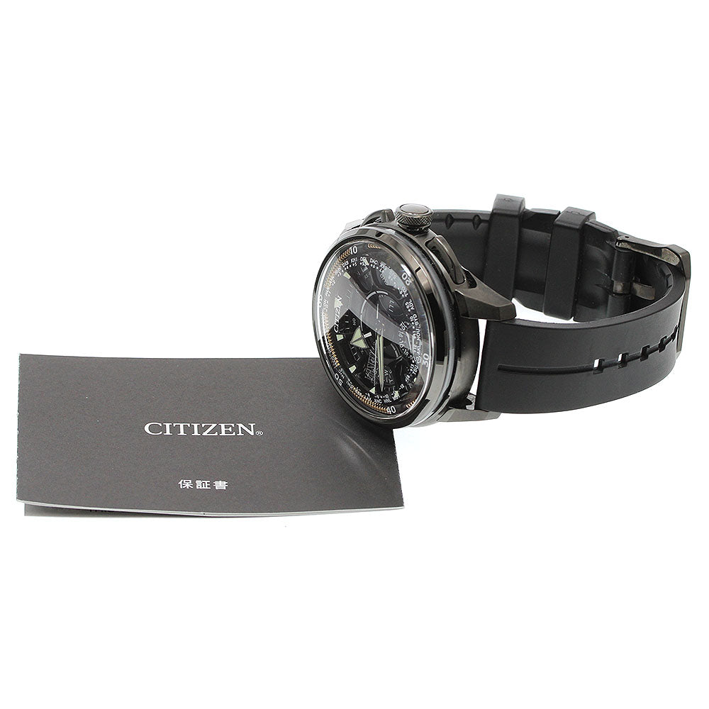 CITIZEN Satellite wave CC7005-16G/F990-T024611 GPS Solar Powered Men's_945891
