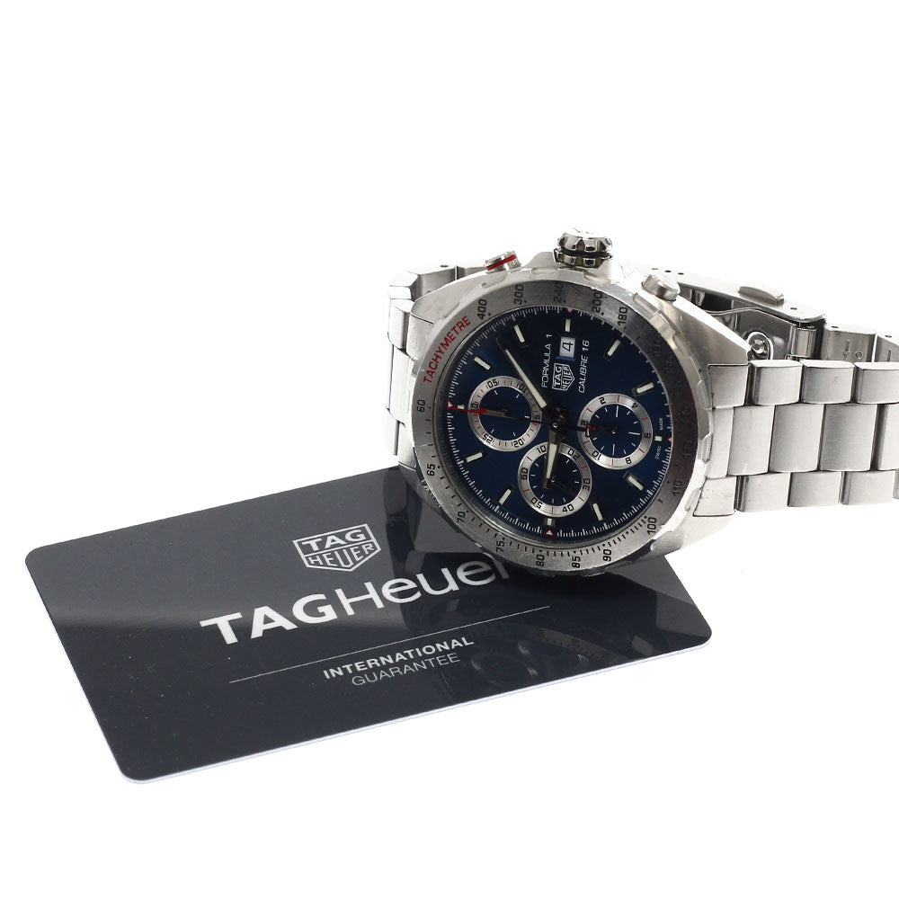 TAG HEUER Formula 1 Caliber 16 CAZ2015-0 Chronograph Navy Dial Automatic Men's Watch_945907