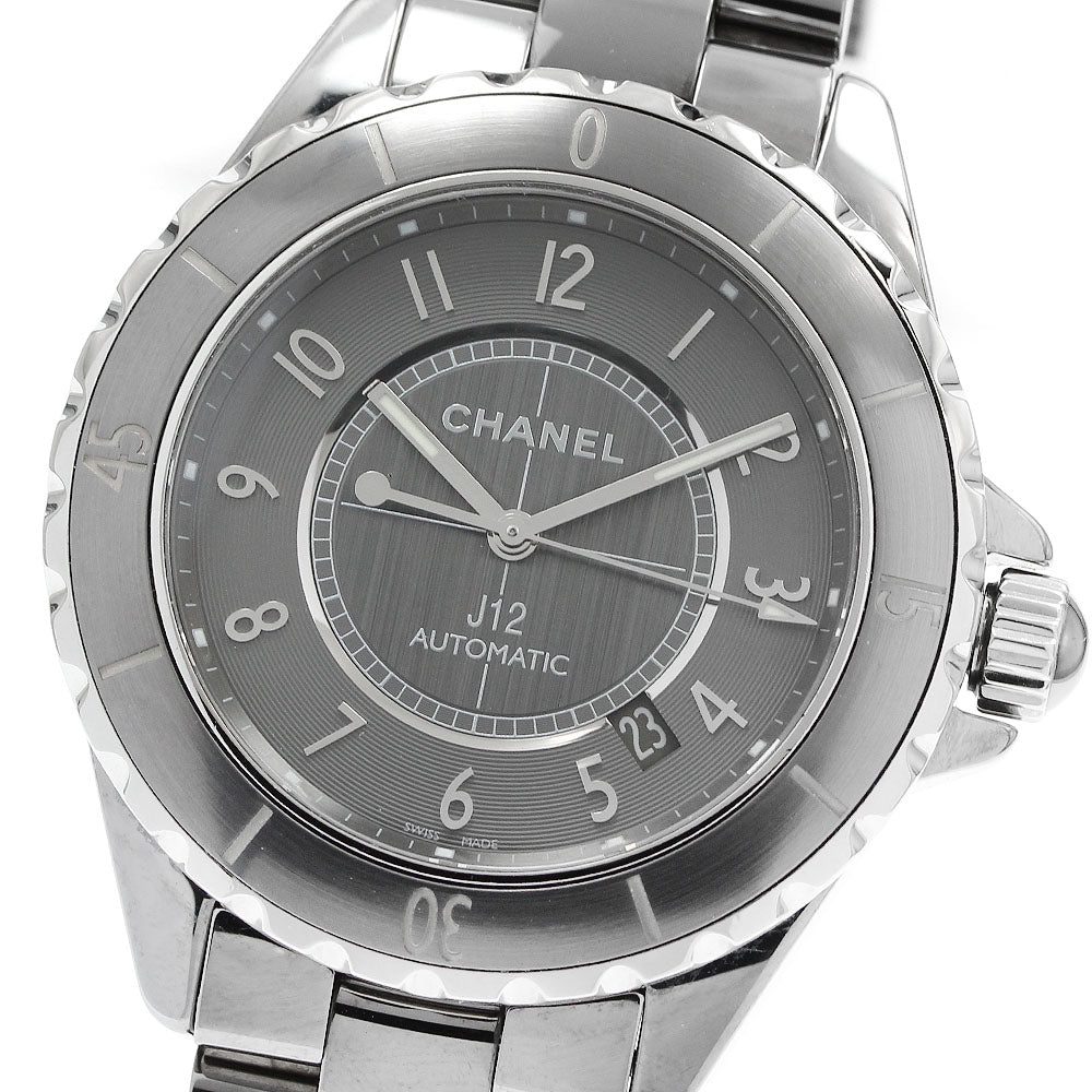 CHANEL J12 Chromatic 41MM H2934 Date gray Dial Automatic Men's Watch_945913