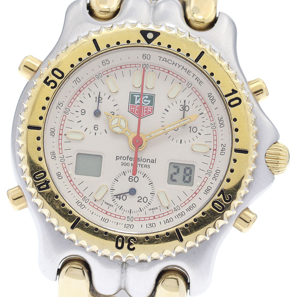 TAG HEUER S/el series CG1123-0 Senna Model Chronograph Quartz Men's Watch_945928