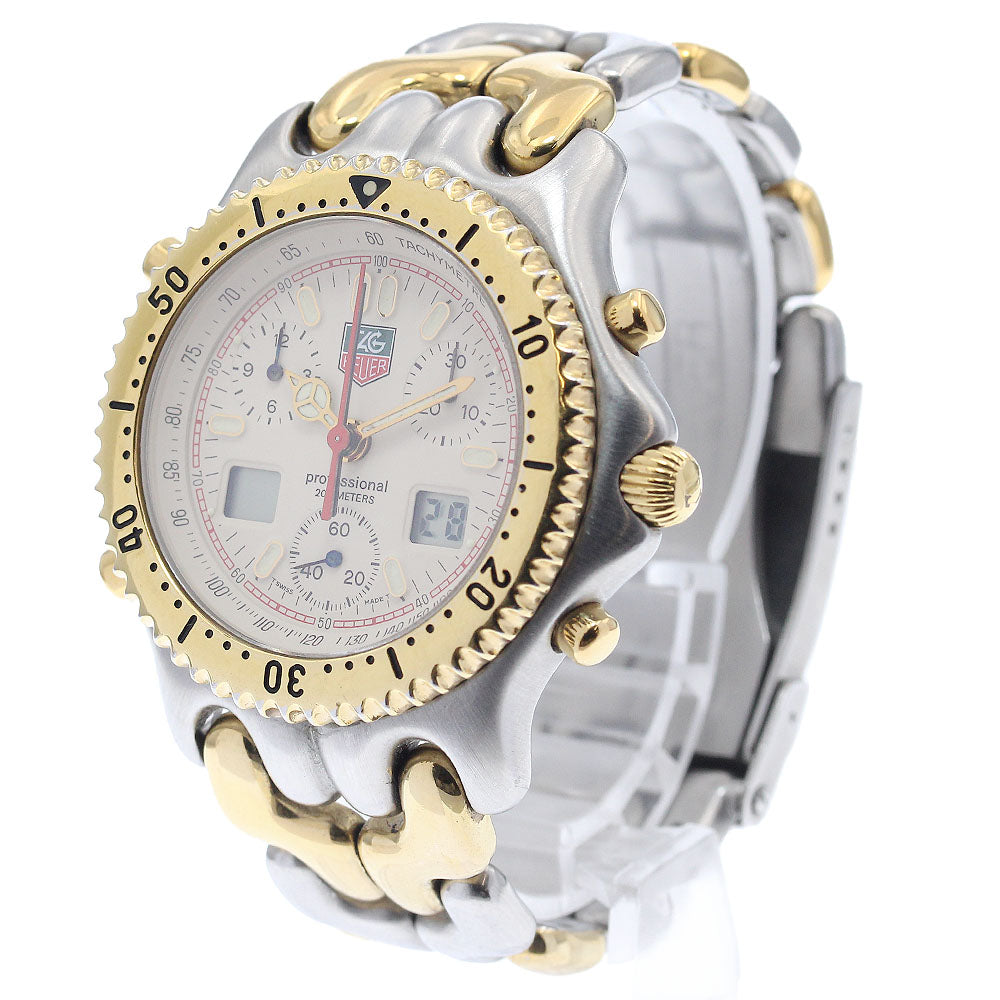 TAG HEUER S/el series CG1123-0 Senna Model Chronograph Quartz Men's Watch_945928