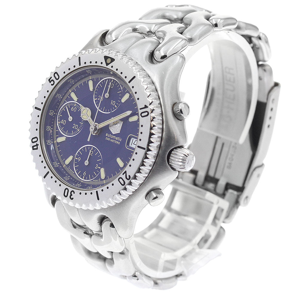 TAG HEUER S/el CG2111-R0 Chronograph Date Navy Dial Automatic Men's Watch_945932