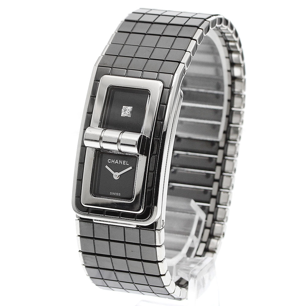 CHANEL Code Coco H5147 Black ceramic black Dial Quartz Men's Watch_945970