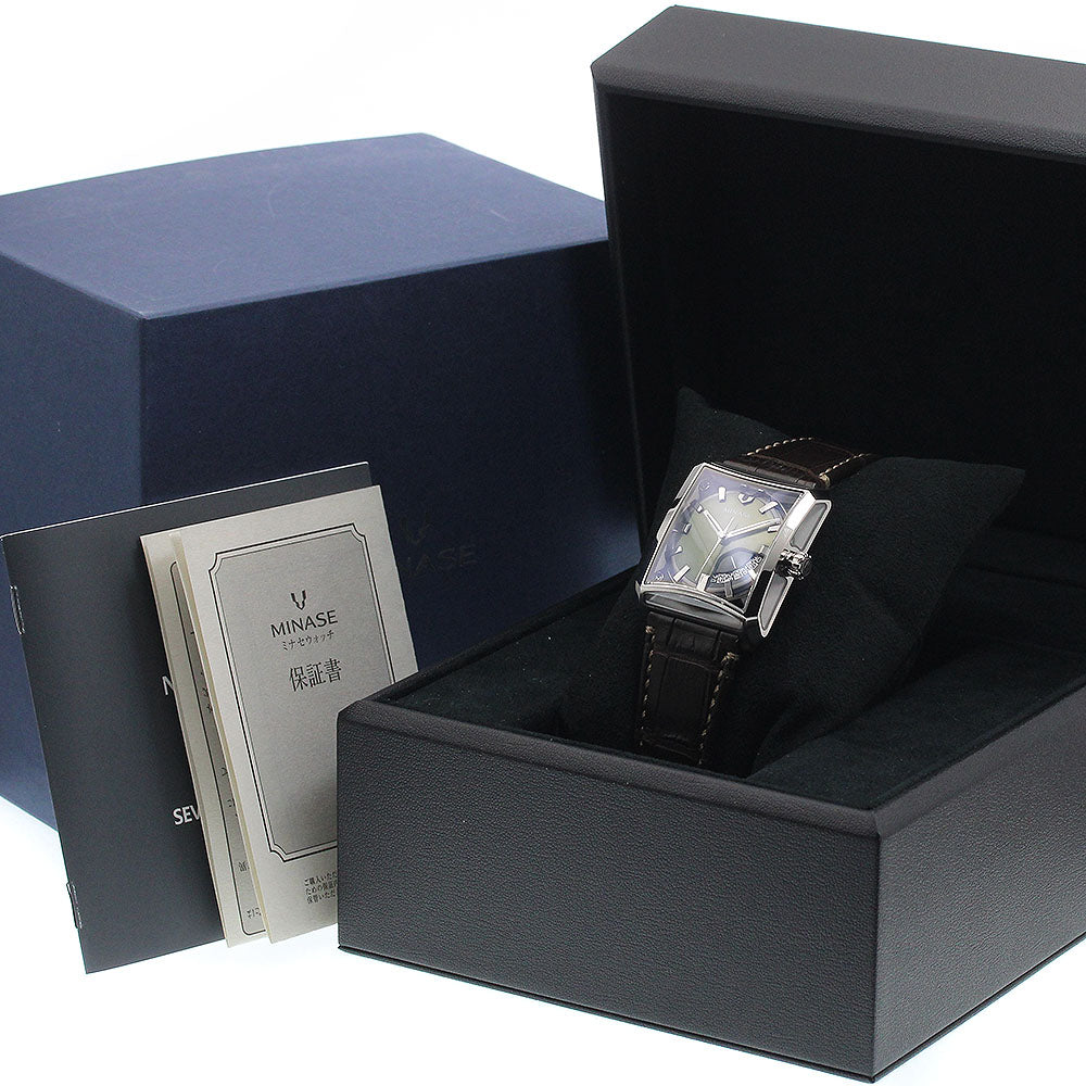 MINASE Seven Windows VM15-LDBYGR-SSD Date green Dial Automatic Men's Watch_945981