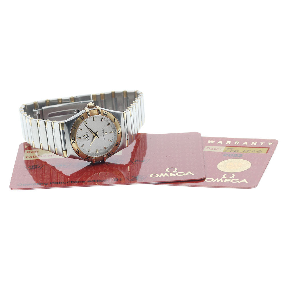 OMEGA Constellation 1372.30 white Dial Quartz Ladies Watch_946548