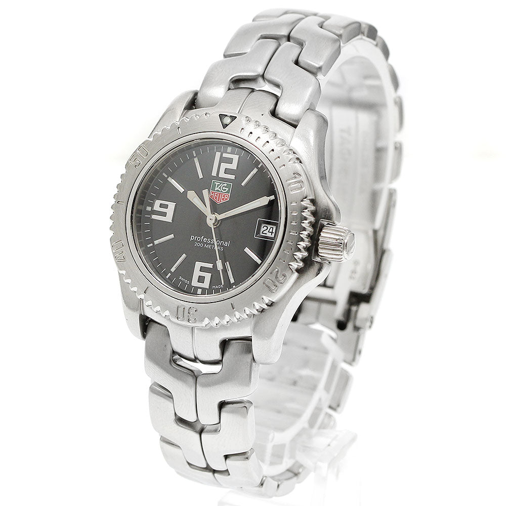 TAG HEUER Link WT1310 Date Black Dial Quartz Ladies Watch_946551