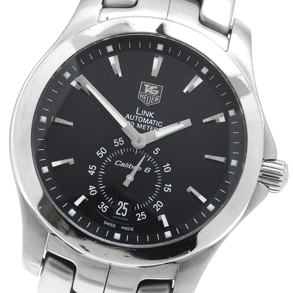 TAG HEUER Link Caliber 6 WJF211A.BA0570 Date Automatic Men's Watch_946557