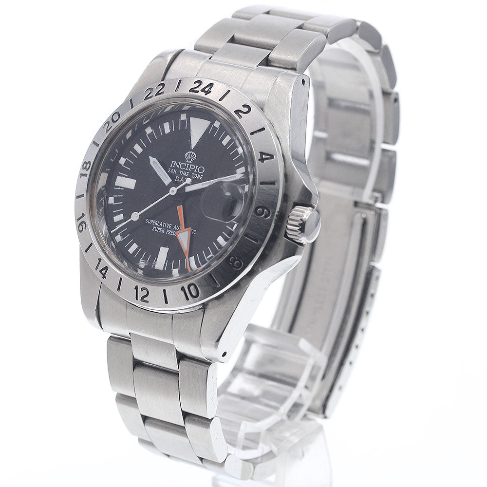 INCIPIO Incipio 9 EX2 Type GMT Date black Dial Automatic Men's Watch_946558