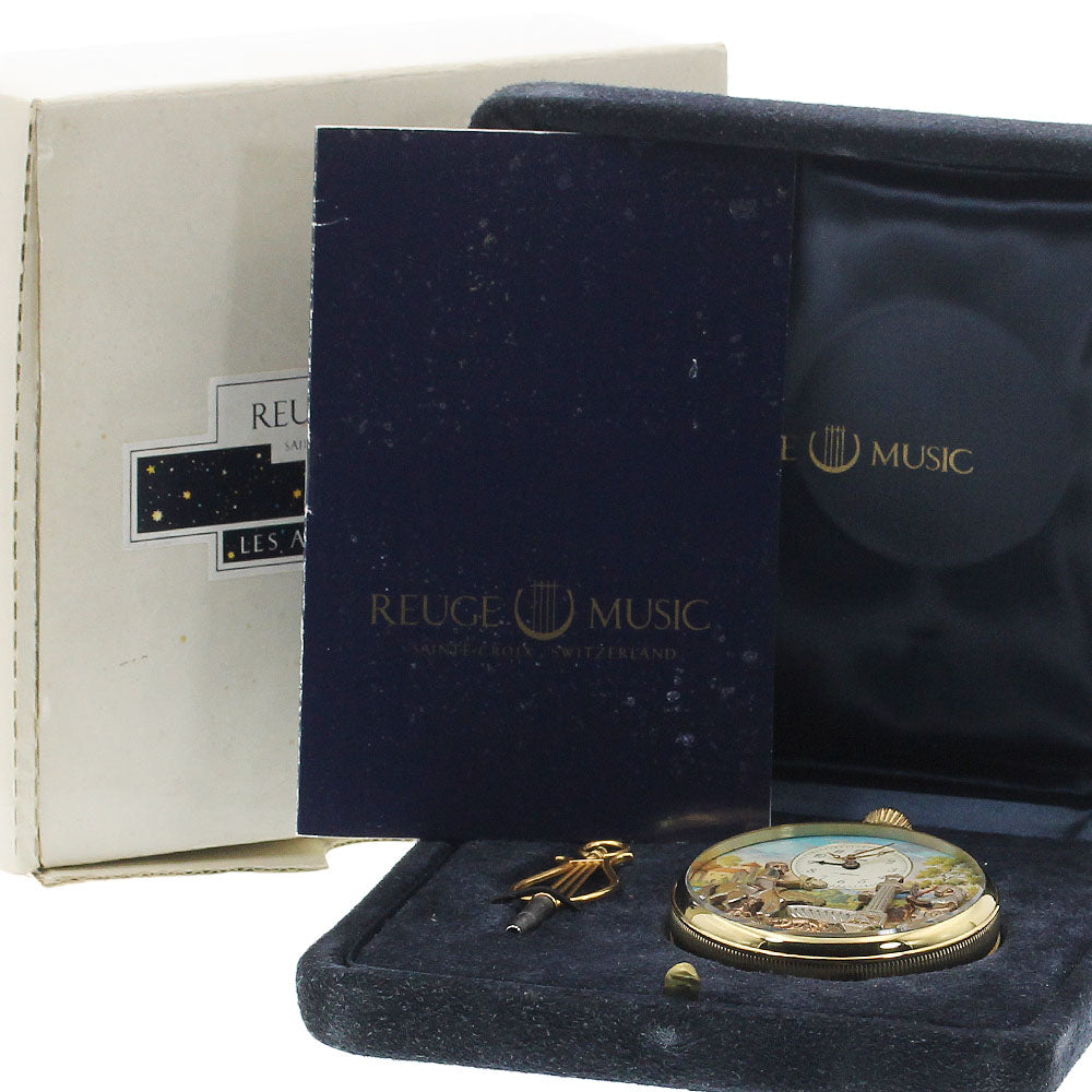 REUGE pocket watch Karakuri music box Hand Winding Men's Pocket watch_946562