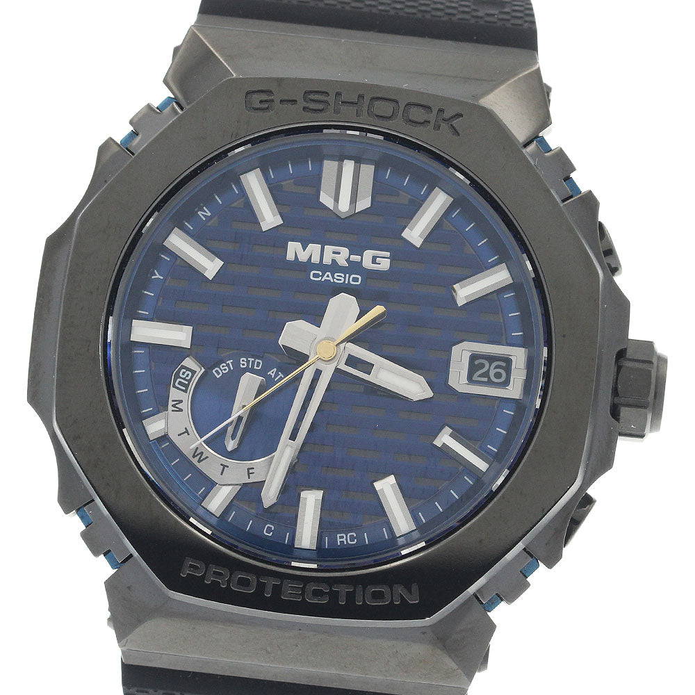 CASIO G shock MR-G MRG-B2100B-1AJR Day date Solar Powered Radio Men's_946564