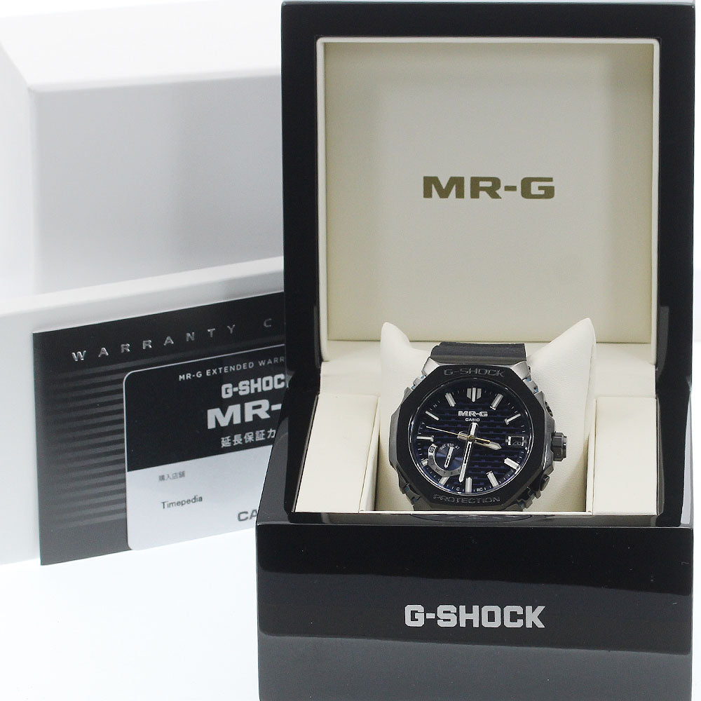 CASIO G shock MR-G MRG-B2100B-1AJR Day date Solar Powered Radio Men's_946564