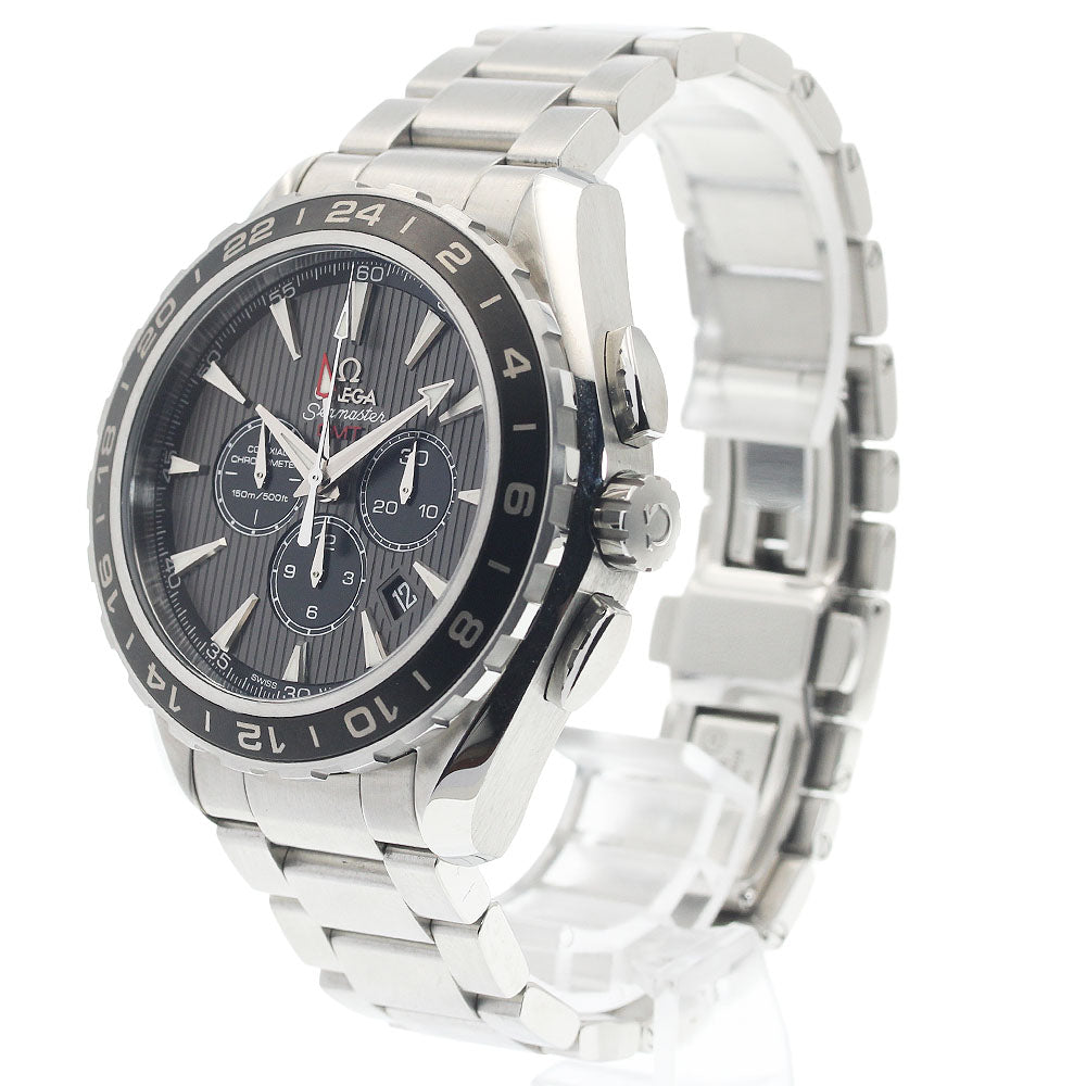 OMEGA Seamaster Aqua Terra 231.10.44.52.06.001 GMT chronograph AT Men's_946565