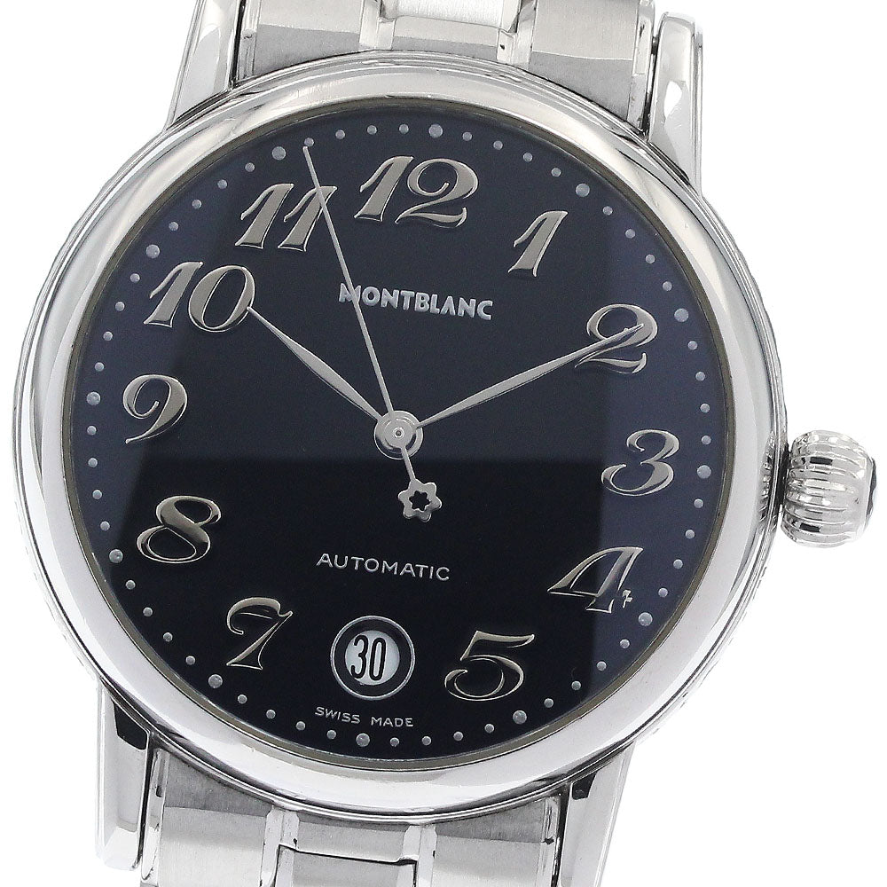 MONTBLANC Meisterstück 7019 Date black Dial Automatic Men's Watch_946582
