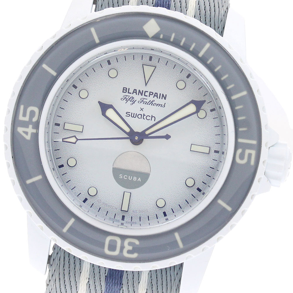 Swatch Blancpain Fifty Fathoms x Swatch SO35S100 Automatic Men's Watch_946584