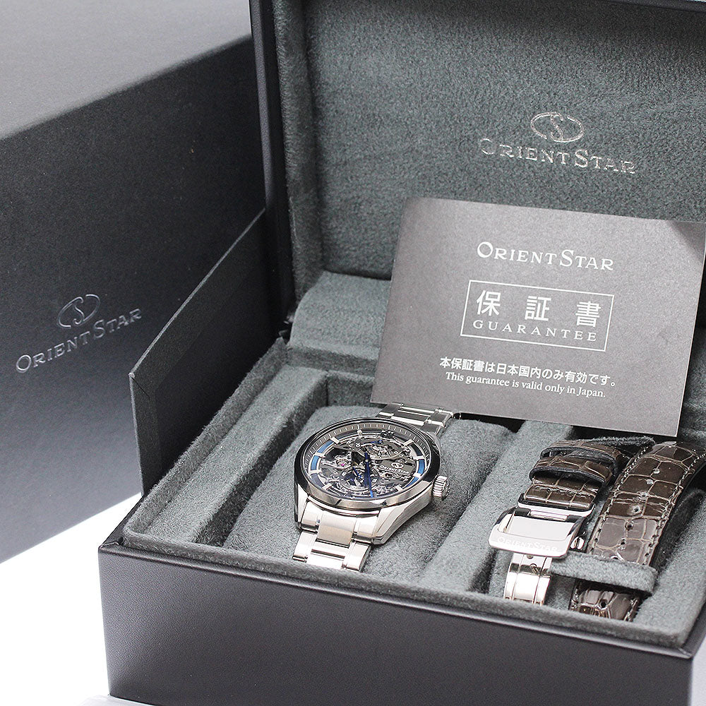 ORIENT Orient Star M34 F8 Skeleton RK-AZ0103L/F8B6-UAD0 Limited to 200 units in Japan Skeleton / Silver Dial Hand Winding Men's Watch_946604