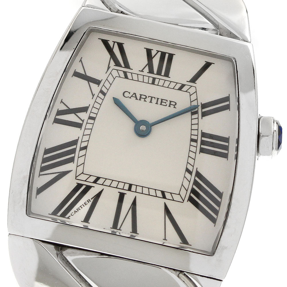 CARTIER Ladonha LM W660022I Silver Dial Quartz Boy's Watch_946605