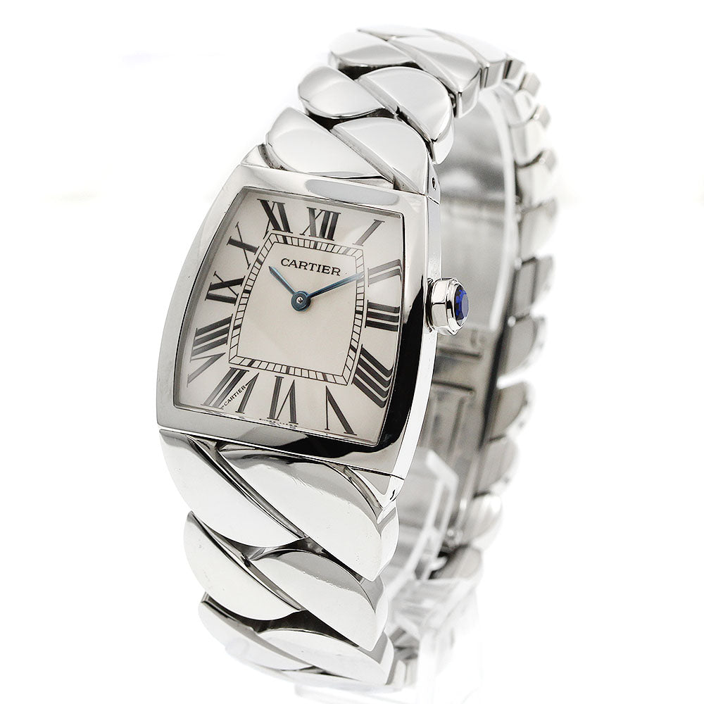 CARTIER Ladonha LM W660022I Silver Dial Quartz Boy's Watch_946605