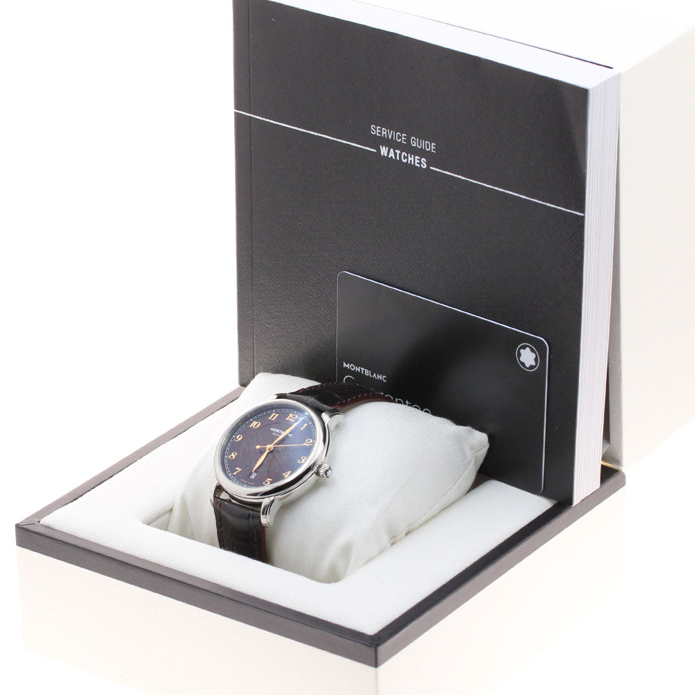 MONTBLANC Star Legacy Limited Edition 133243 Date Limited to 1,786 pieces Burgundy Dial Automatic Men's Watch_946629