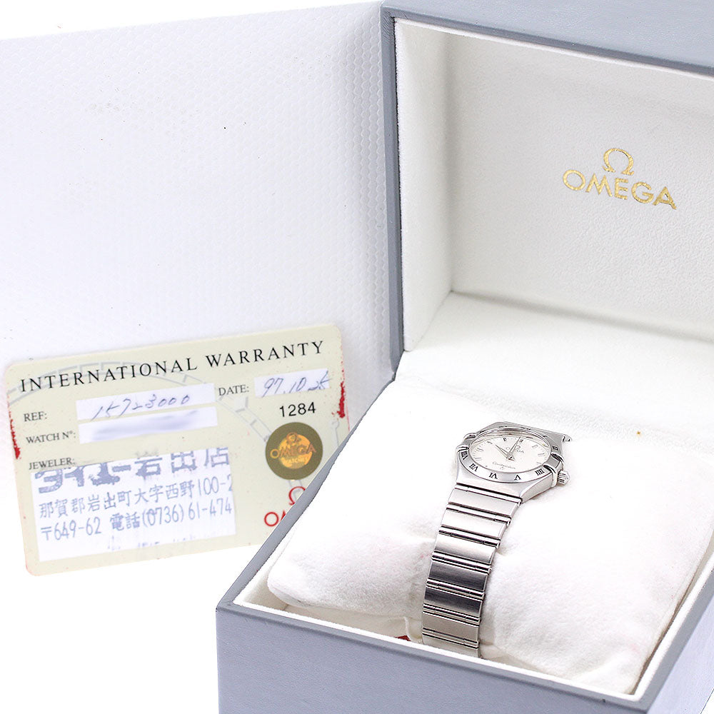 OMEGA Constellation 1572.30 Silver Dial Quartz Ladies Watch_946641