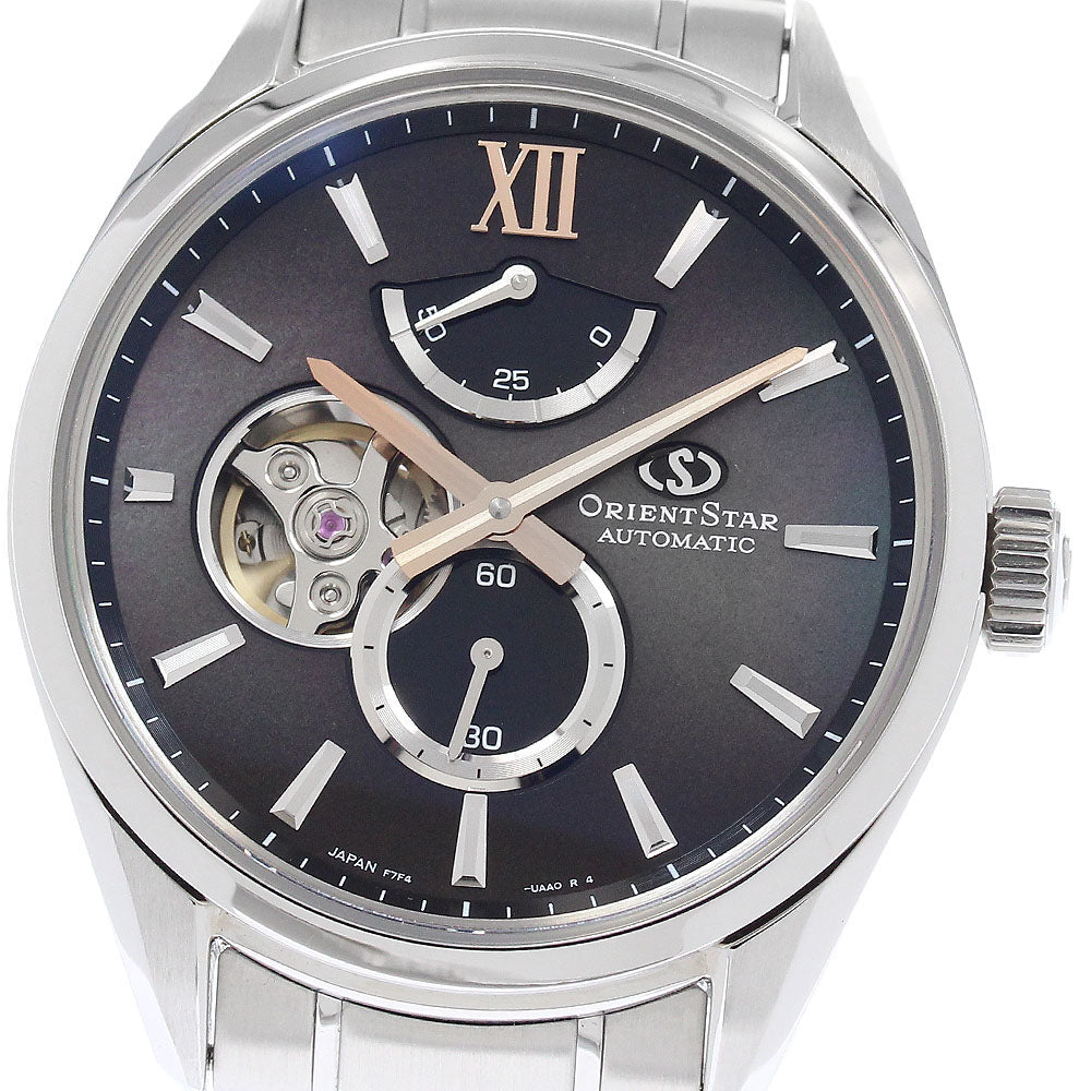 ORIENT Orient Star M34 F7 Semi-skeleton RK-BY0006A Power reserve Black shell Dial Automatic Men's Watch_946647