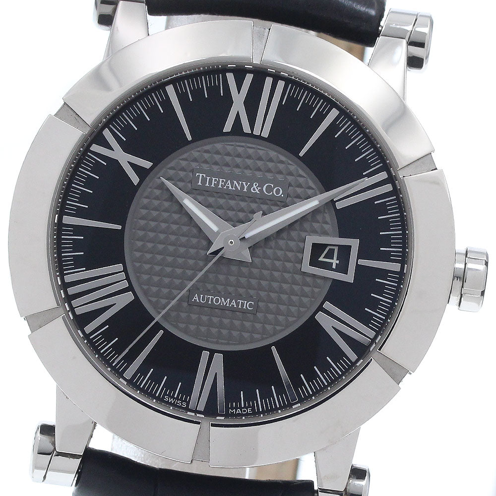 TIFFANY&Co. Atlas Gen Z1000.70.12A10A71A Date Black Grey Dial Automatic Men's Watch_946655