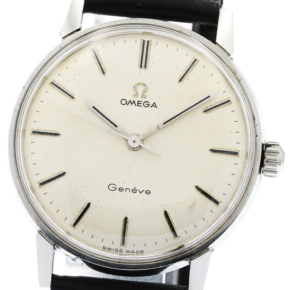 OMEGA Geneve 135.011SP Cal.601 Silver Dial Hand Winding Men's Watch_946667