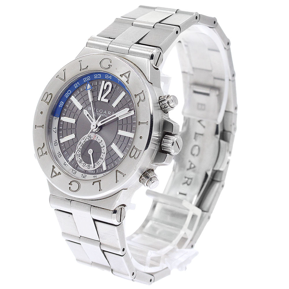 BVLGARI Diagono DG40SGMT GMT Gray Dial Automatic Men's Watch_946678