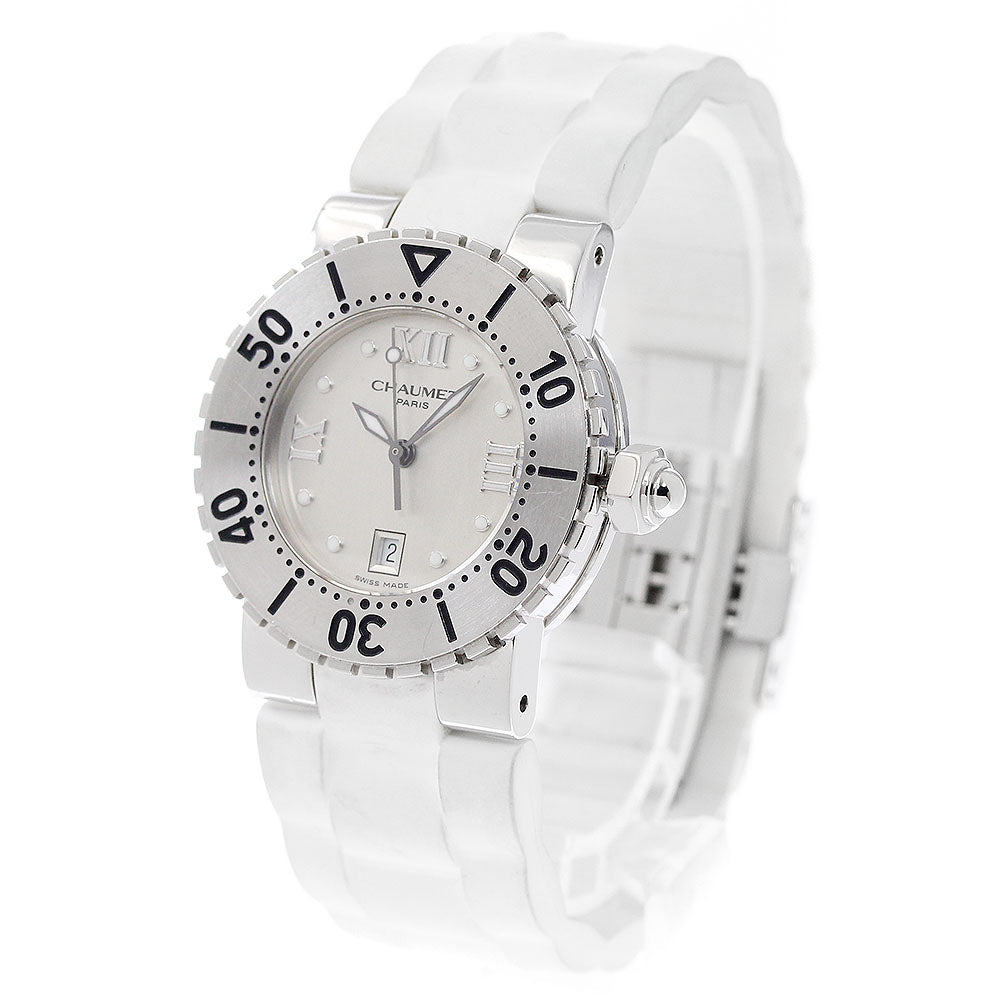 Chaumet Class one 622B Date white Dial Quartz Boy's Watch_946683