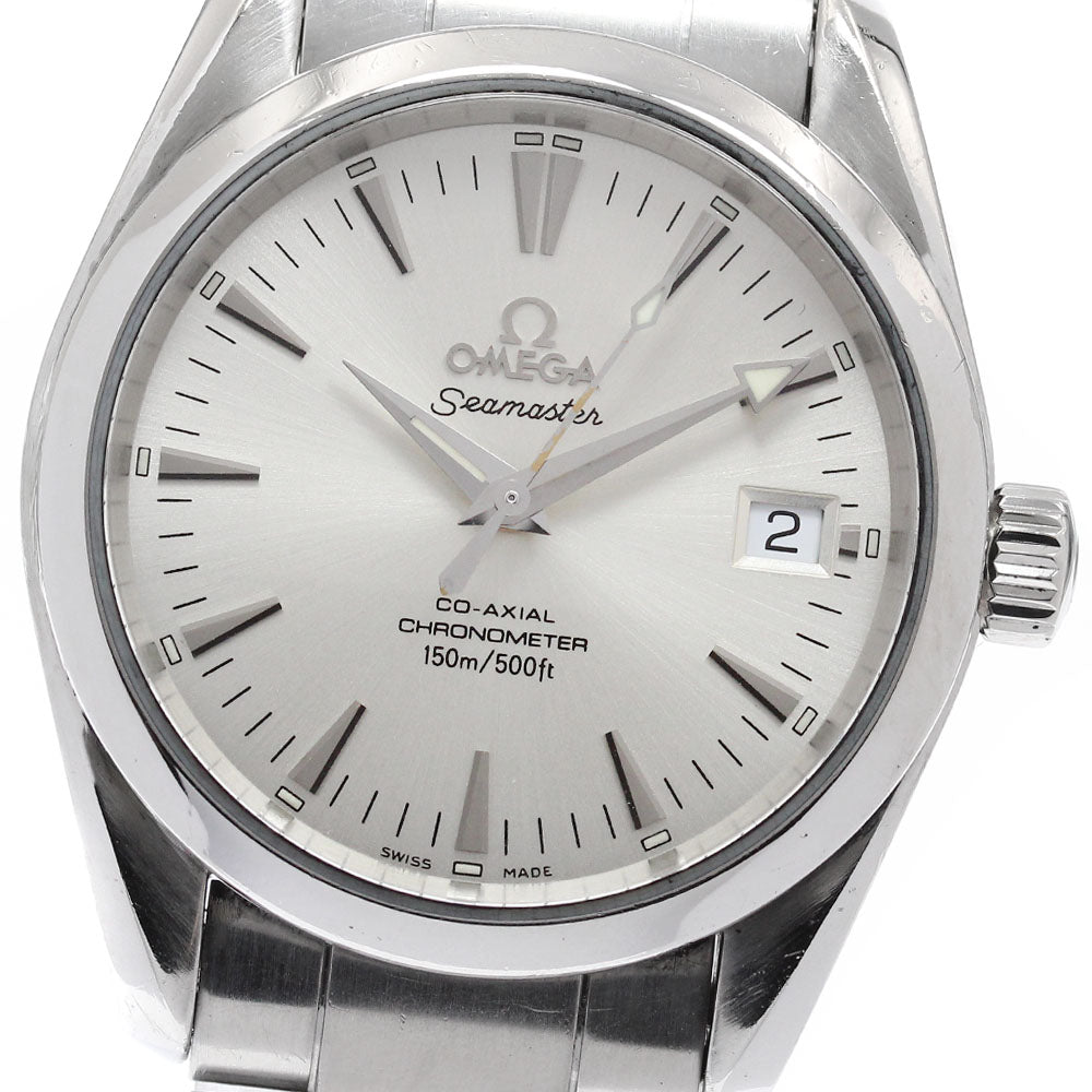 OMEGA Seamaster Aqua Terra 2504.30 Coaxial Silver Dial Automatic Boy's_946694