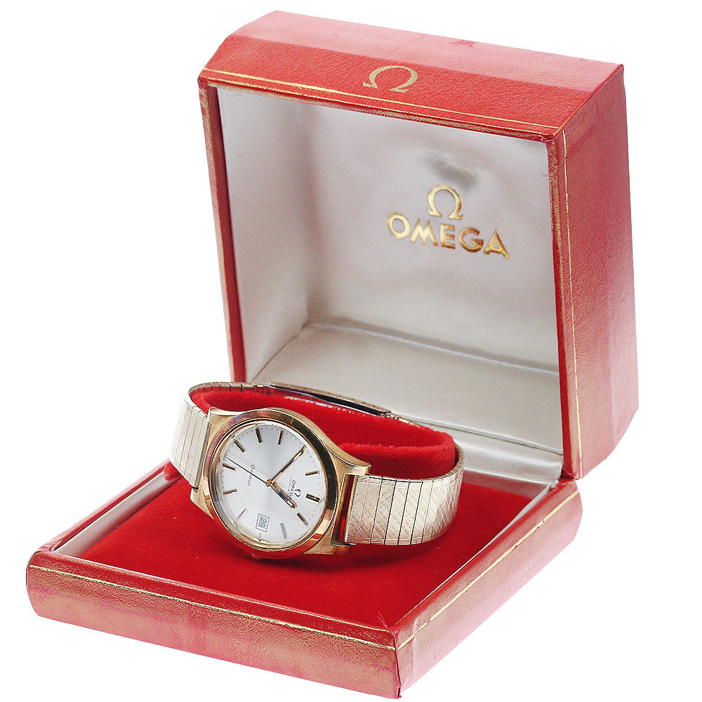 OMEGA Geneve 166.0168 Date Cal.1012 Silver Dial Automatic Men's Watch_946698