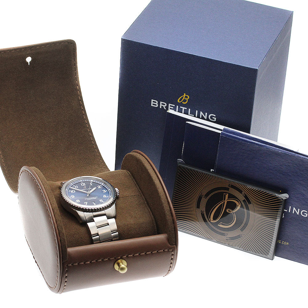 BREITLING Navitimer8 A17314 Date Navy Dial Automatic Men's Watch_946717