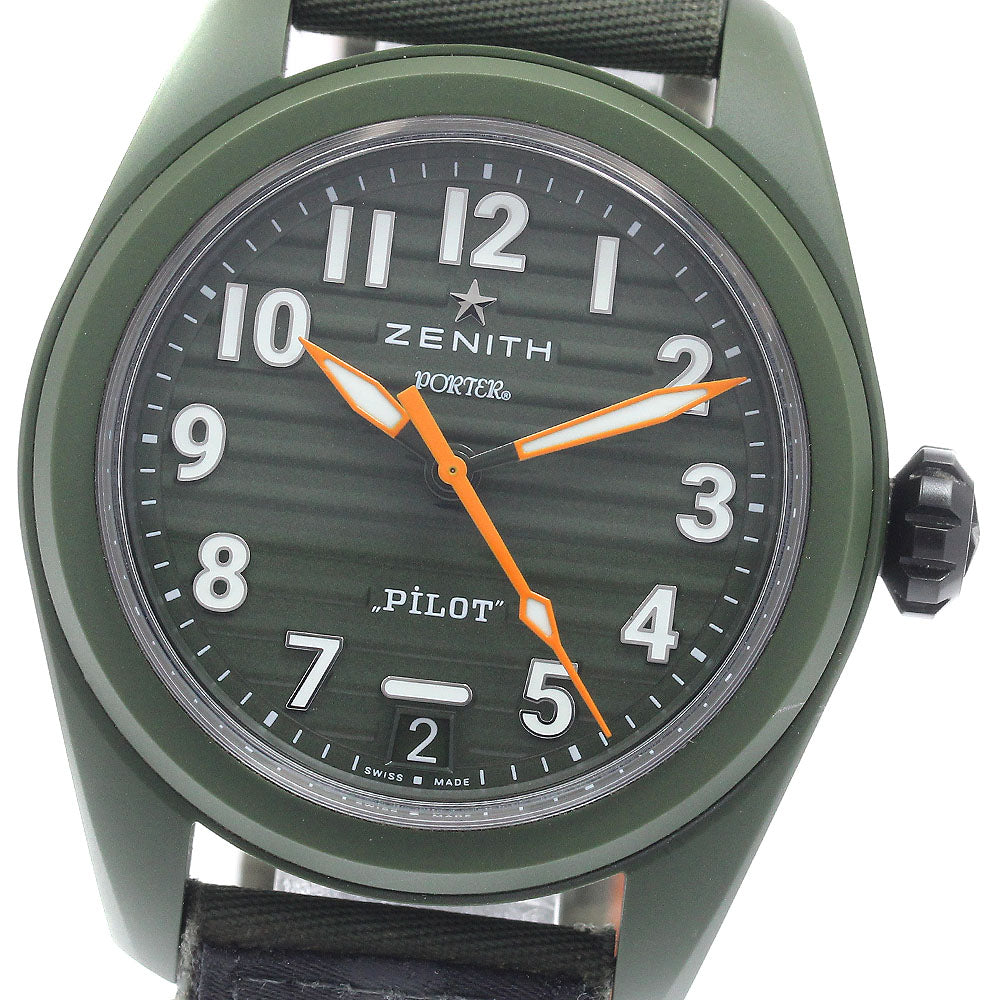 ZENITH Pilot Porter Edition 49.4001.3620/63.I001 limited Automatic Men's_946730