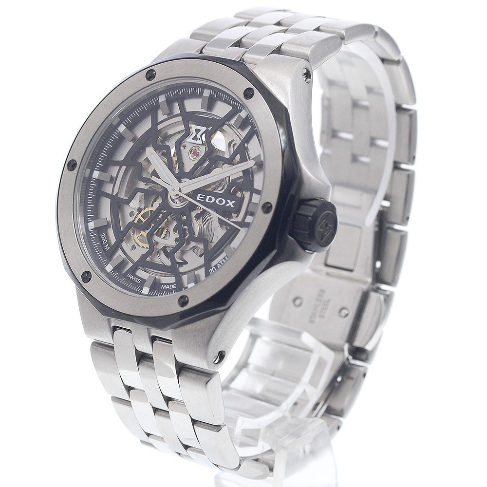 EDOX Delphin Meccano 85303 skeleton Dial Automatic Men's Watch_946738