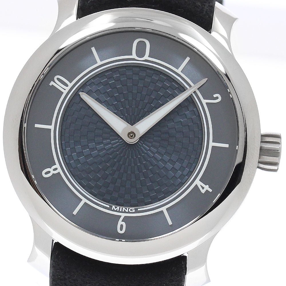 MING SLATE 17.06 Navy Dial Automatic Men's Watch_946760
