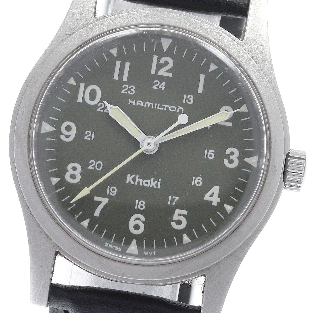 HAMILTON Khaki 9415A khaki Dial Hand Winding Boy's Watch_946767