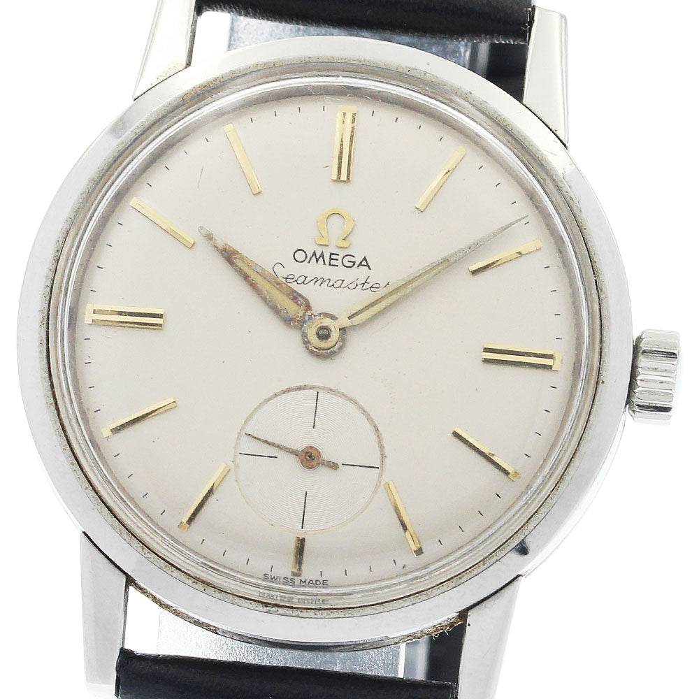 OMEGA Seamaster 2964.2.SC Redial dial, small seconds, cal. 510 Silver Dial Hand Winding Men's Watch_946819