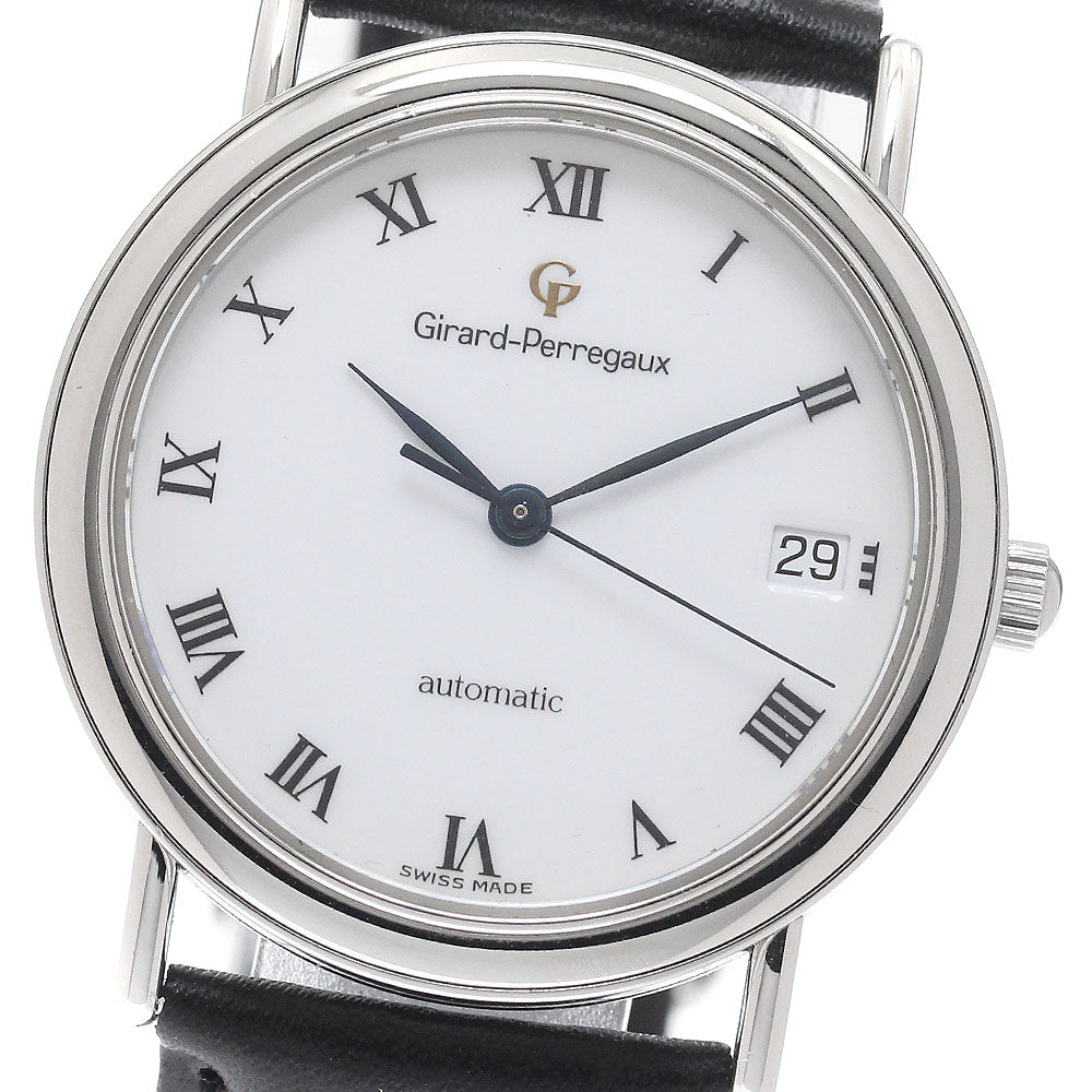 GIRARD PERREGAUX Classic 4797 Date white Dial Automatic Men's Watch_946835