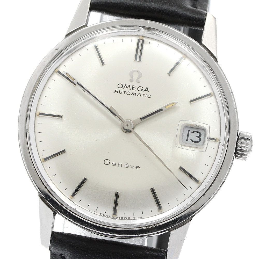 OMEGA Seamaster Geneve 166.002 Date cal.565 Silver Dial Automatic Men's Watch_946844