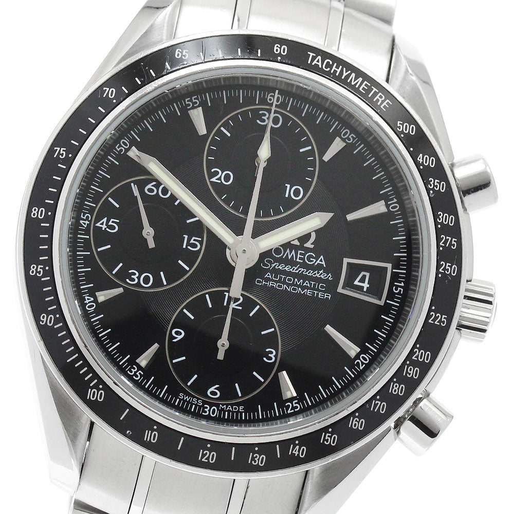 OMEGA Speedmaster 3210.50 Date Chronograph Black Dial Automatic Men's _946857