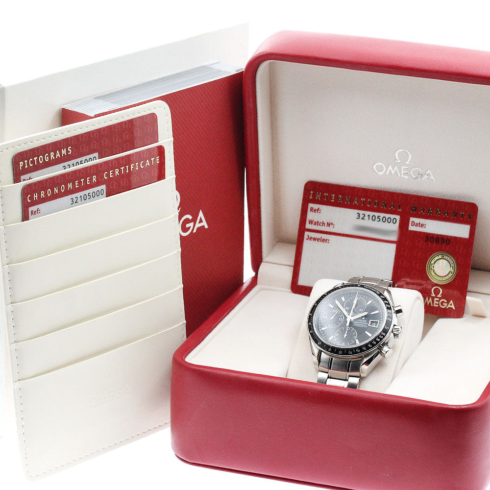 OMEGA Speedmaster 3210.50 Date Chronograph Black Dial Automatic Men's _946857
