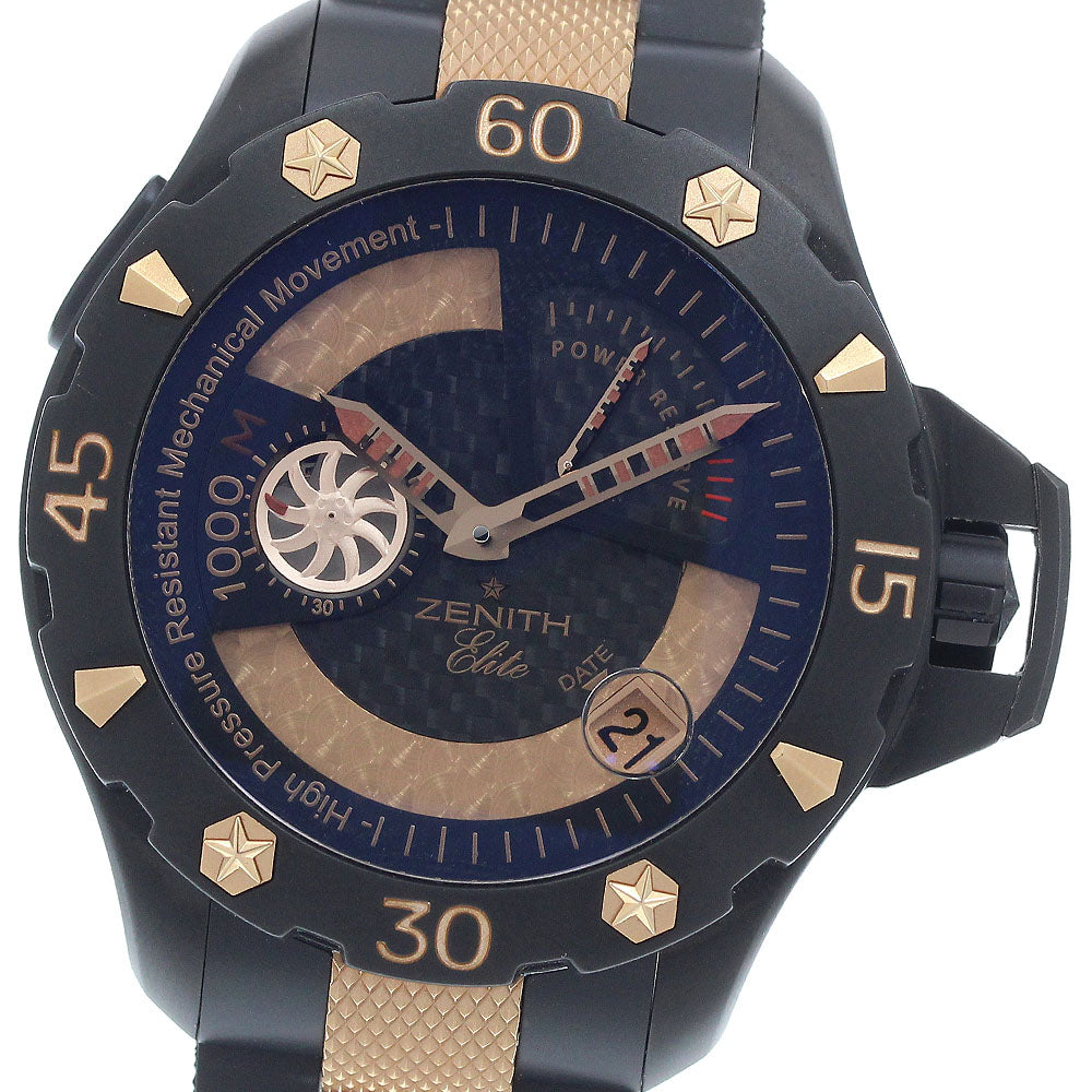 ZENITH Defy Extreme 96.0518.685 Power reserve date Automatic Men's Watch_946865