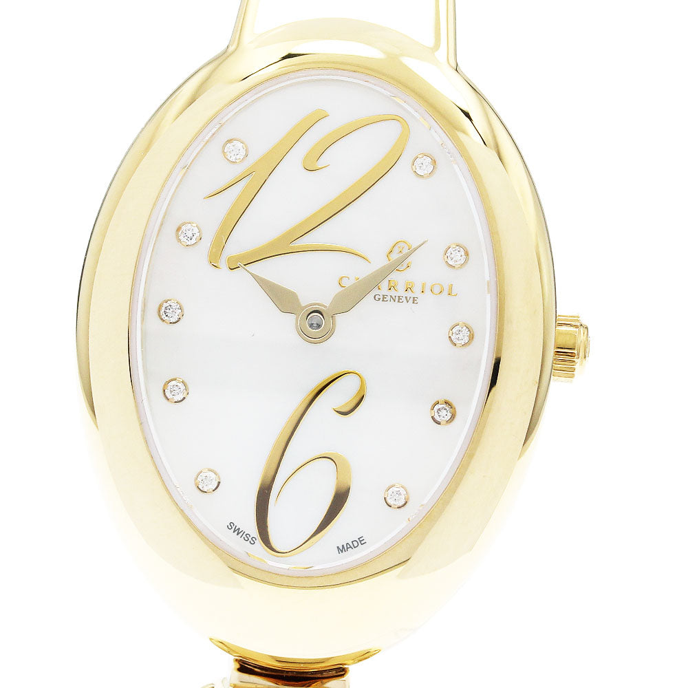 CHARRIOL Marie Olga MOY.570.O02 10P diamond White shell Dial Quartz Ladies Watch_946899