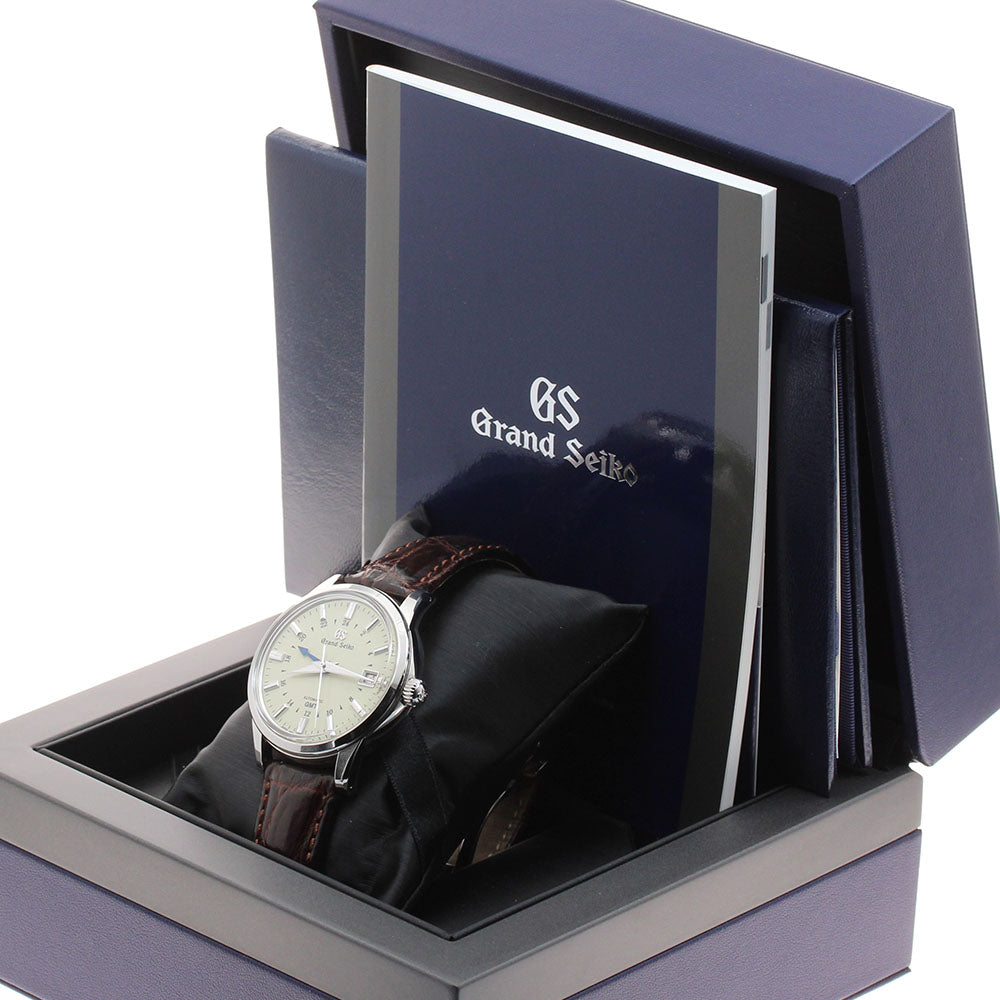 SEIKO Grand Seiko SBGM221/9S66-00A0 Mechanical gmt beige Dial Automatic Men's Watch_946984