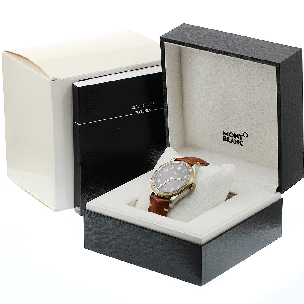 MONTBLANC 1858 116241 bronze bezel black Dial Automatic Men's Watch_947001