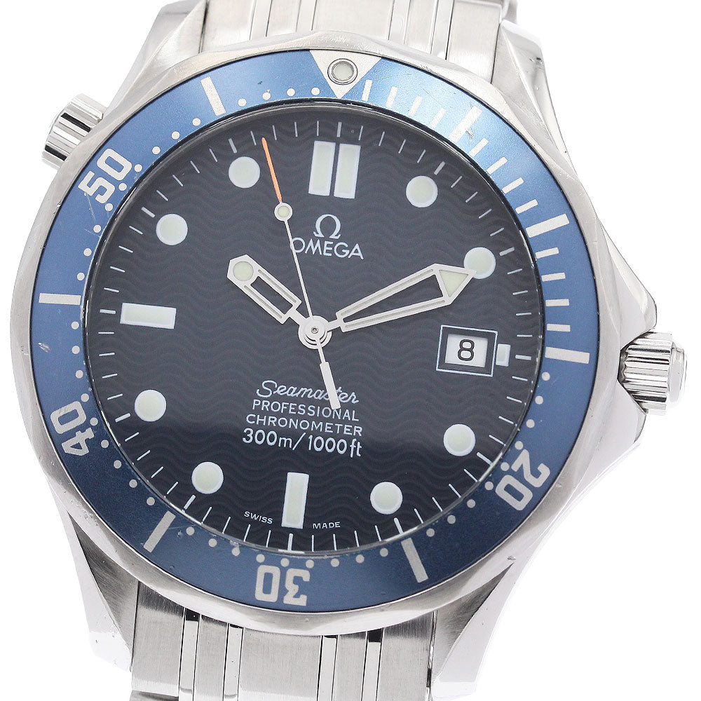 OMEGA Seamaster300 2531.80 Date Navy Dial Automatic Men's Watch_947004