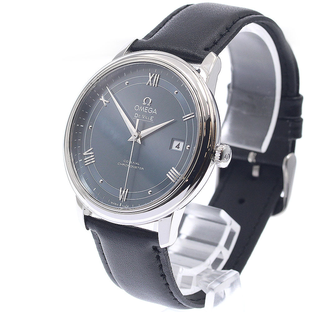 OMEGA De Ville Prestige 424.13.40.20.03.002 Navy Dial Automatic Men's_947009